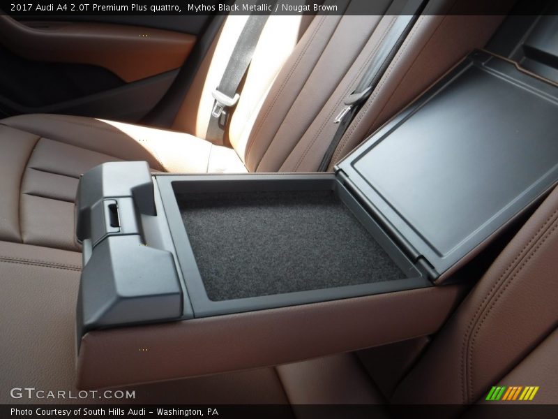 Mythos Black Metallic / Nougat Brown 2017 Audi A4 2.0T Premium Plus quattro