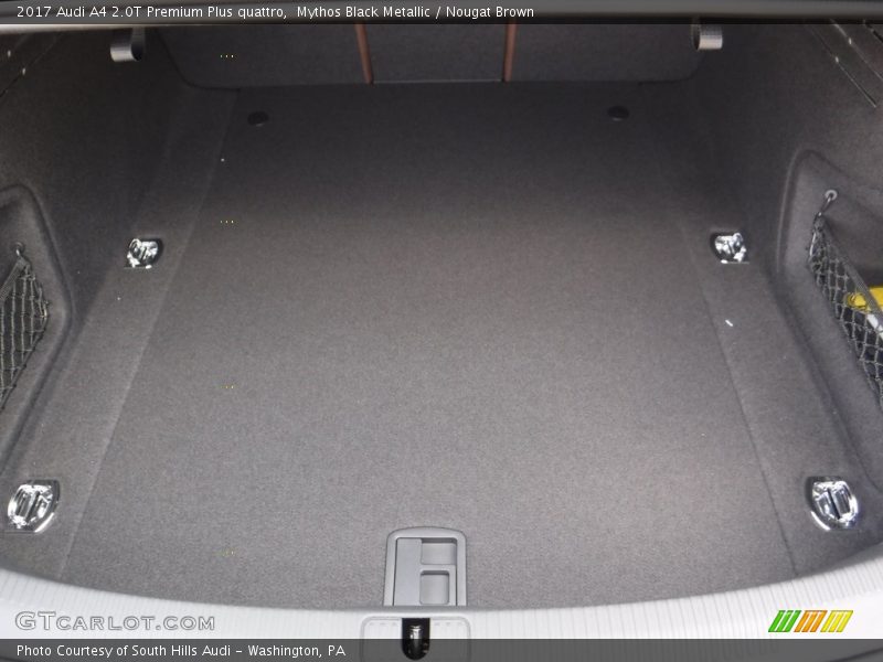 Mythos Black Metallic / Nougat Brown 2017 Audi A4 2.0T Premium Plus quattro