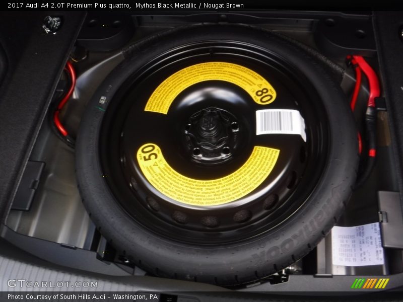 Mythos Black Metallic / Nougat Brown 2017 Audi A4 2.0T Premium Plus quattro