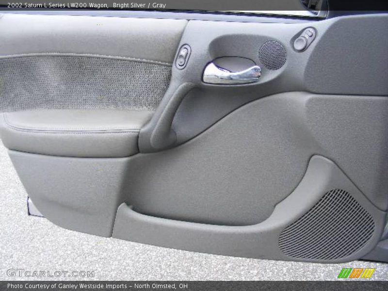 Bright Silver / Gray 2002 Saturn L Series LW200 Wagon