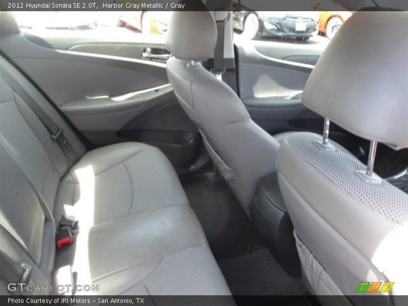 Harbor Gray Metallic / Gray 2012 Hyundai Sonata SE 2.0T