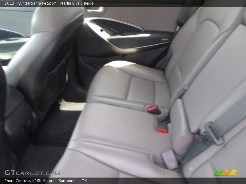 Marlin Blue / Beige 2013 Hyundai Santa Fe Sport