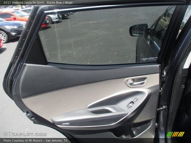 Marlin Blue / Beige 2013 Hyundai Santa Fe Sport