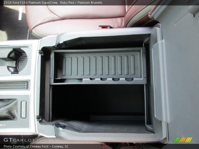 Ruby Red / Platinum Brunello 2016 Ford F150 Platinum SuperCrew