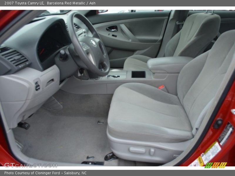 Barcelona Red Metallic / Ash 2007 Toyota Camry LE
