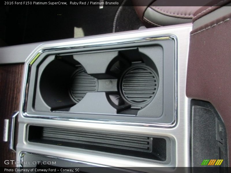 Ruby Red / Platinum Brunello 2016 Ford F150 Platinum SuperCrew