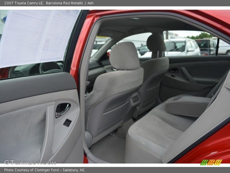 Barcelona Red Metallic / Ash 2007 Toyota Camry LE