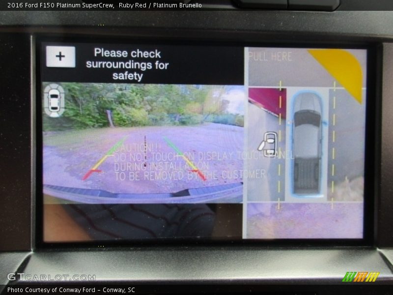 Ruby Red / Platinum Brunello 2016 Ford F150 Platinum SuperCrew