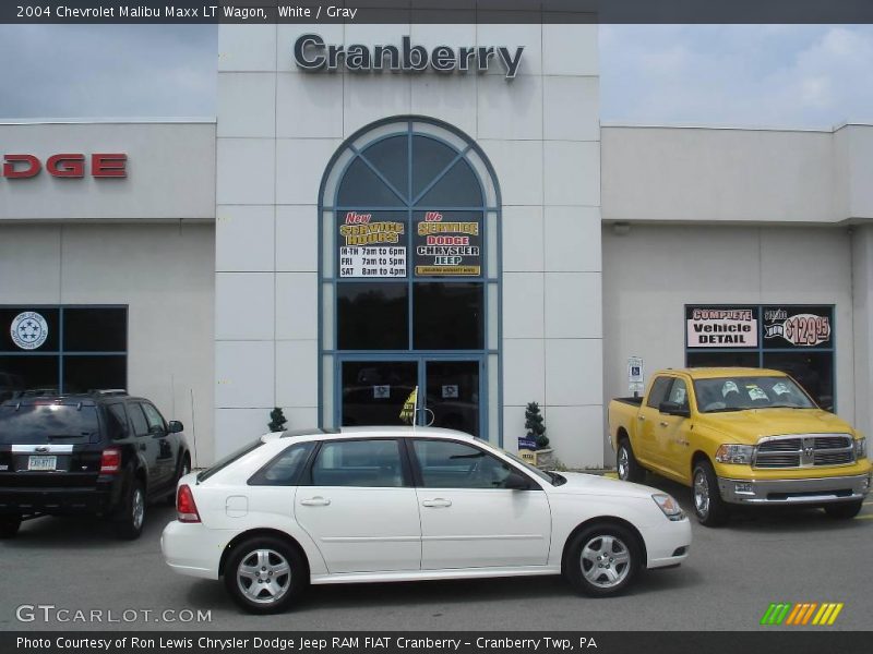 White / Gray 2004 Chevrolet Malibu Maxx LT Wagon