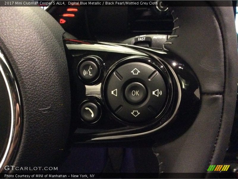 Controls of 2017 Clubman Cooper S ALL4