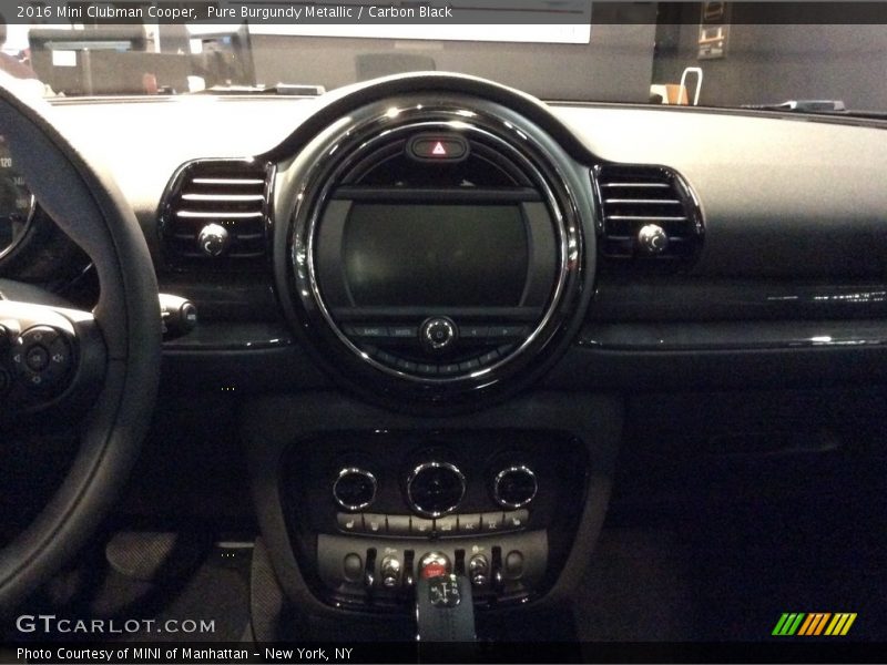 Pure Burgundy Metallic / Carbon Black 2016 Mini Clubman Cooper