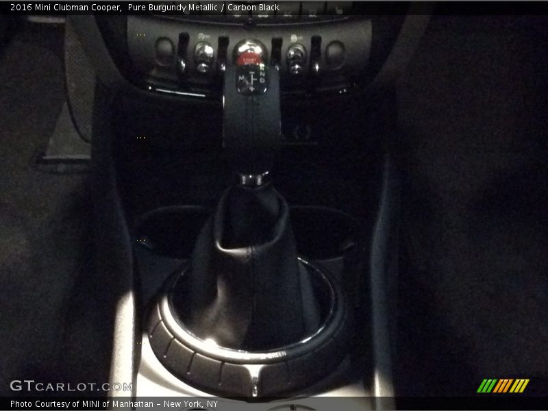 Pure Burgundy Metallic / Carbon Black 2016 Mini Clubman Cooper