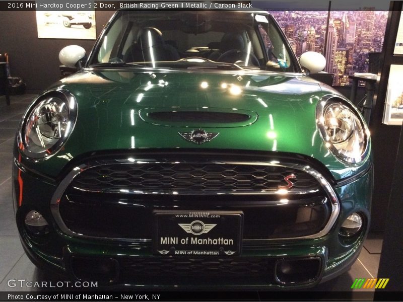 British Racing Green II Metallic / Carbon Black 2016 Mini Hardtop Cooper S 2 Door