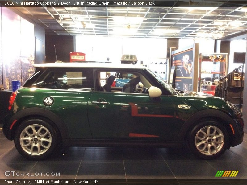 British Racing Green II Metallic / Carbon Black 2016 Mini Hardtop Cooper S 2 Door