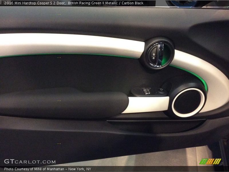 British Racing Green II Metallic / Carbon Black 2016 Mini Hardtop Cooper S 2 Door
