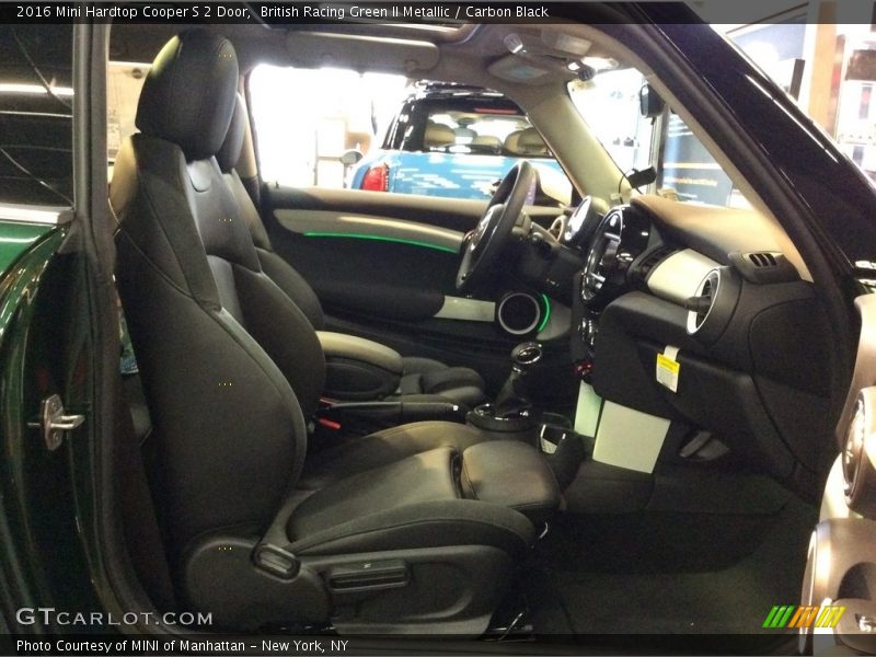 British Racing Green II Metallic / Carbon Black 2016 Mini Hardtop Cooper S 2 Door