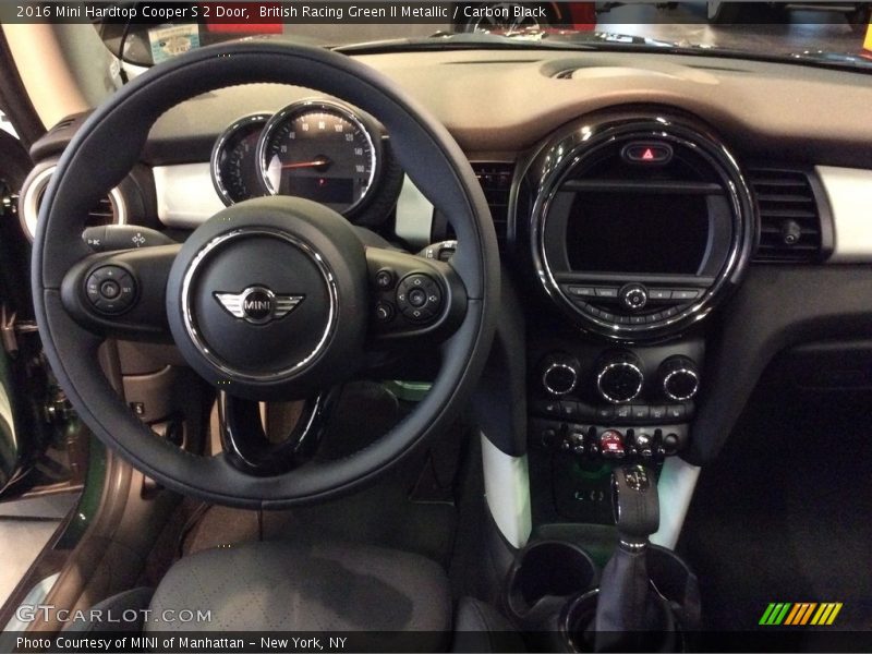 British Racing Green II Metallic / Carbon Black 2016 Mini Hardtop Cooper S 2 Door