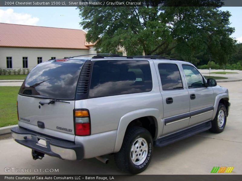 Silver Birch Metallic / Gray/Dark Charcoal 2004 Chevrolet Suburban 1500 LS