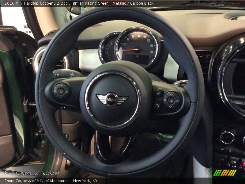 British Racing Green II Metallic / Carbon Black 2016 Mini Hardtop Cooper S 2 Door