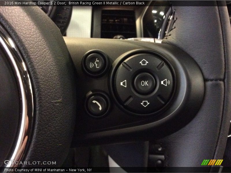 British Racing Green II Metallic / Carbon Black 2016 Mini Hardtop Cooper S 2 Door