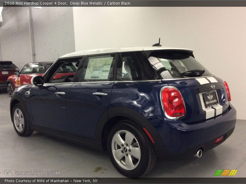 Deep Blue Metallic / Carbon Black 2016 Mini Hardtop Cooper 4 Door