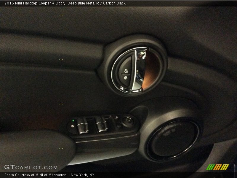 Deep Blue Metallic / Carbon Black 2016 Mini Hardtop Cooper 4 Door