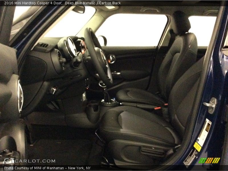 Deep Blue Metallic / Carbon Black 2016 Mini Hardtop Cooper 4 Door