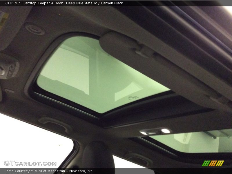 Deep Blue Metallic / Carbon Black 2016 Mini Hardtop Cooper 4 Door