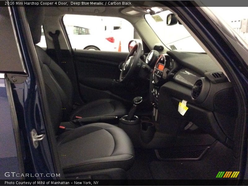 Deep Blue Metallic / Carbon Black 2016 Mini Hardtop Cooper 4 Door