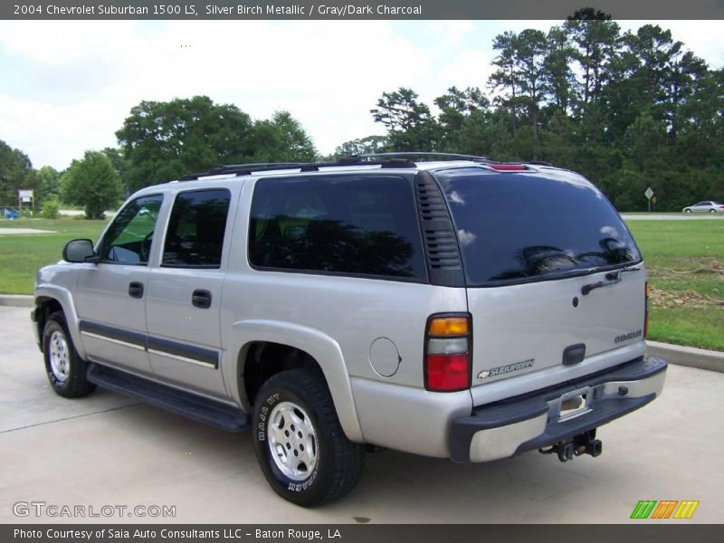 Silver Birch Metallic / Gray/Dark Charcoal 2004 Chevrolet Suburban 1500 LS