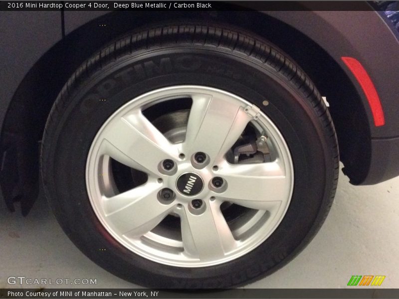 Deep Blue Metallic / Carbon Black 2016 Mini Hardtop Cooper 4 Door