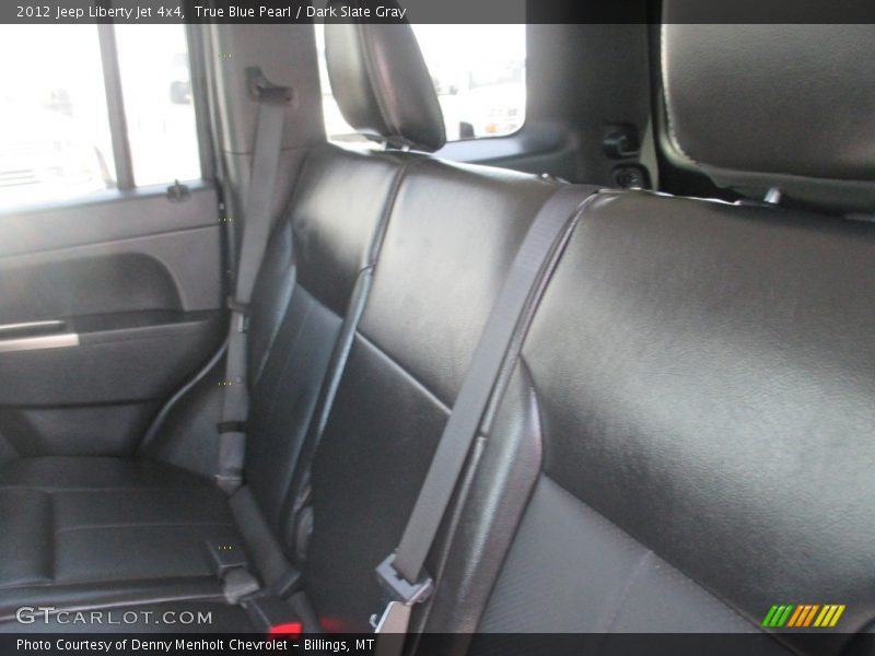 True Blue Pearl / Dark Slate Gray 2012 Jeep Liberty Jet 4x4
