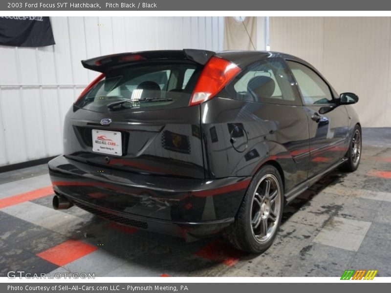 Pitch Black / Black 2003 Ford Focus SVT Hatchback