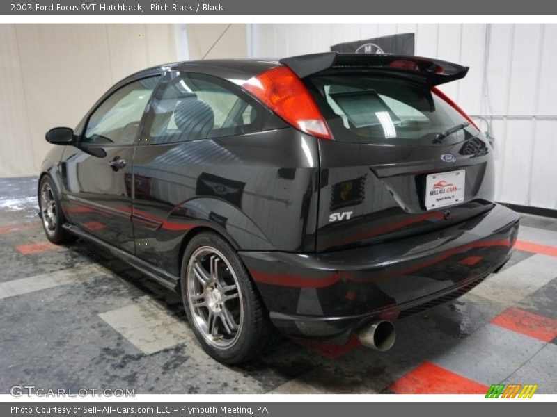 Pitch Black / Black 2003 Ford Focus SVT Hatchback
