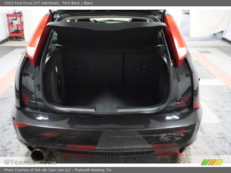 Pitch Black / Black 2003 Ford Focus SVT Hatchback