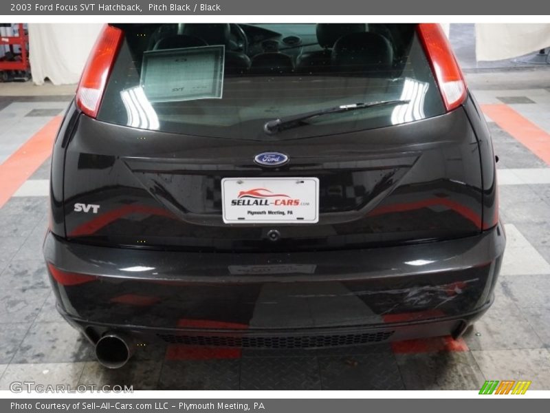 Pitch Black / Black 2003 Ford Focus SVT Hatchback