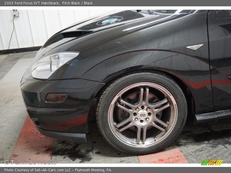 Pitch Black / Black 2003 Ford Focus SVT Hatchback