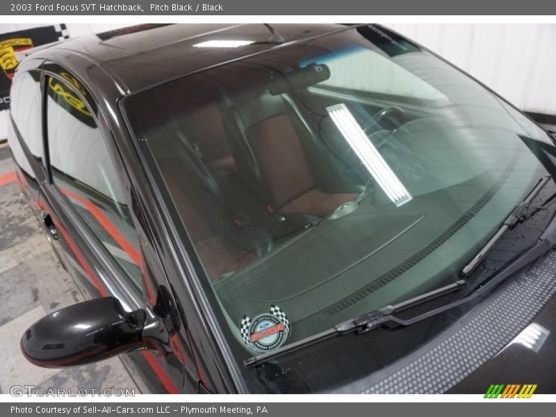 Pitch Black / Black 2003 Ford Focus SVT Hatchback