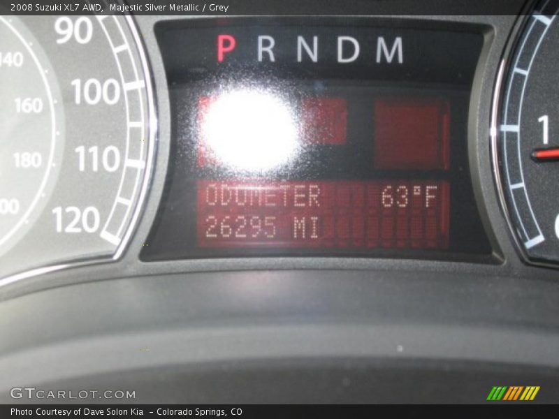 Majestic Silver Metallic / Grey 2008 Suzuki XL7 AWD