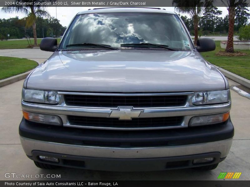 Silver Birch Metallic / Gray/Dark Charcoal 2004 Chevrolet Suburban 1500 LS