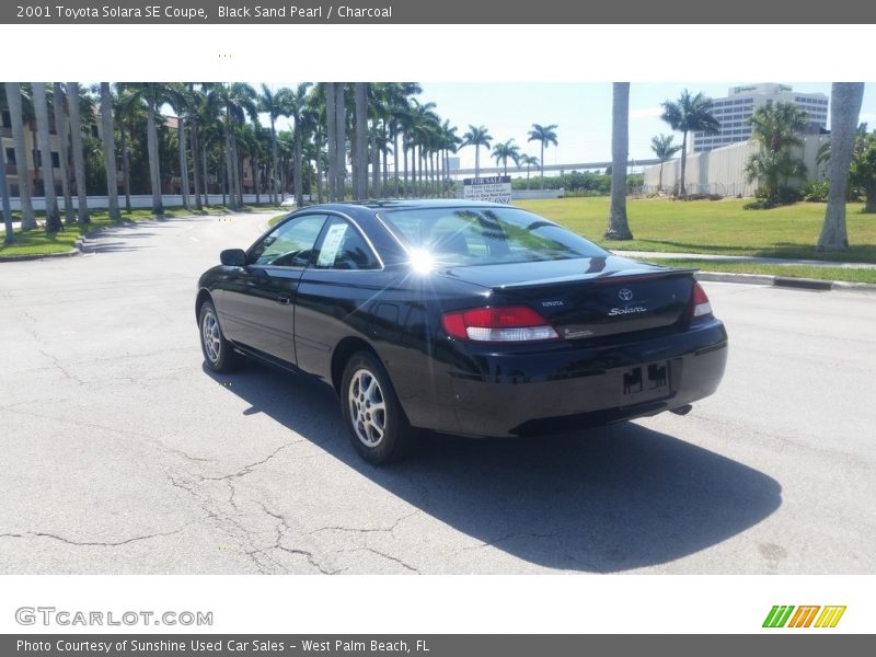 Black Sand Pearl / Charcoal 2001 Toyota Solara SE Coupe