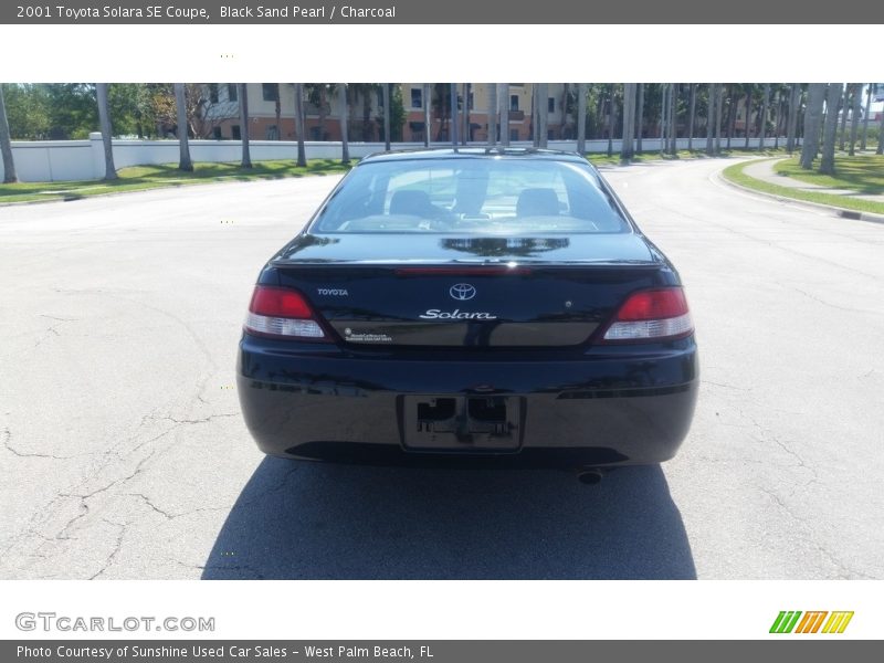 Black Sand Pearl / Charcoal 2001 Toyota Solara SE Coupe