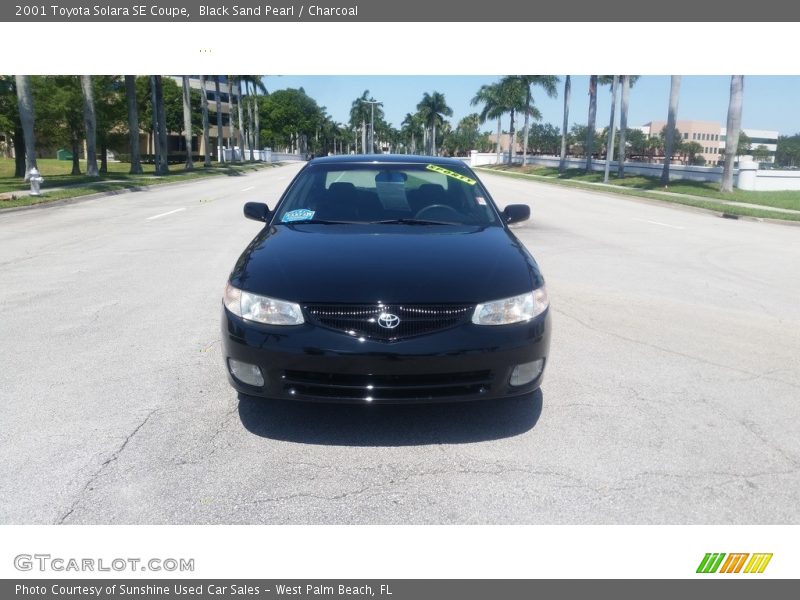 Black Sand Pearl / Charcoal 2001 Toyota Solara SE Coupe
