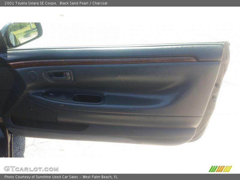 Black Sand Pearl / Charcoal 2001 Toyota Solara SE Coupe