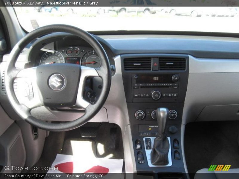 Majestic Silver Metallic / Grey 2008 Suzuki XL7 AWD