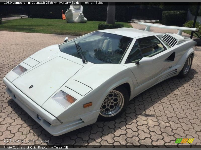 Front 3/4 View of 1989 Countach 25th Anniversary Edition