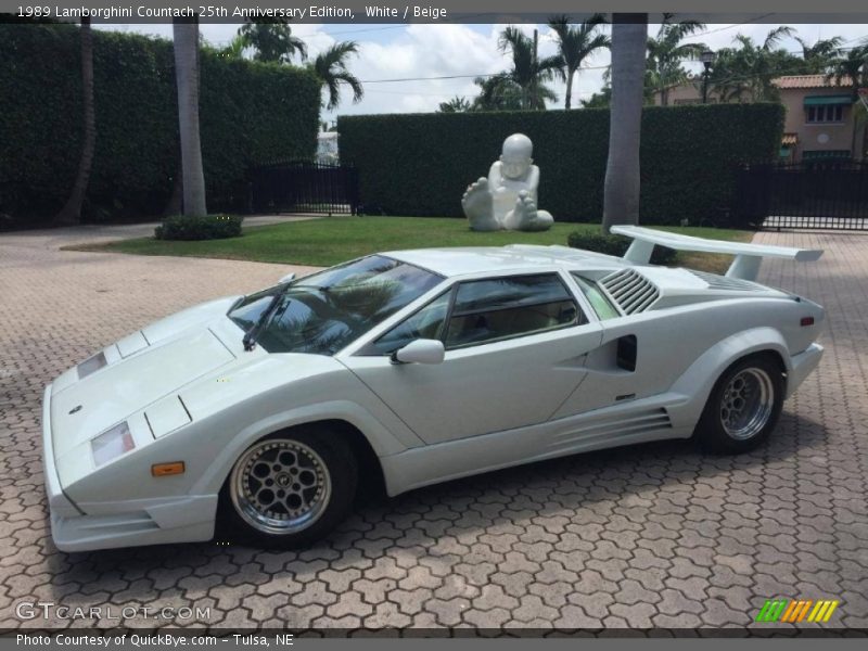  1989 Countach 25th Anniversary Edition White