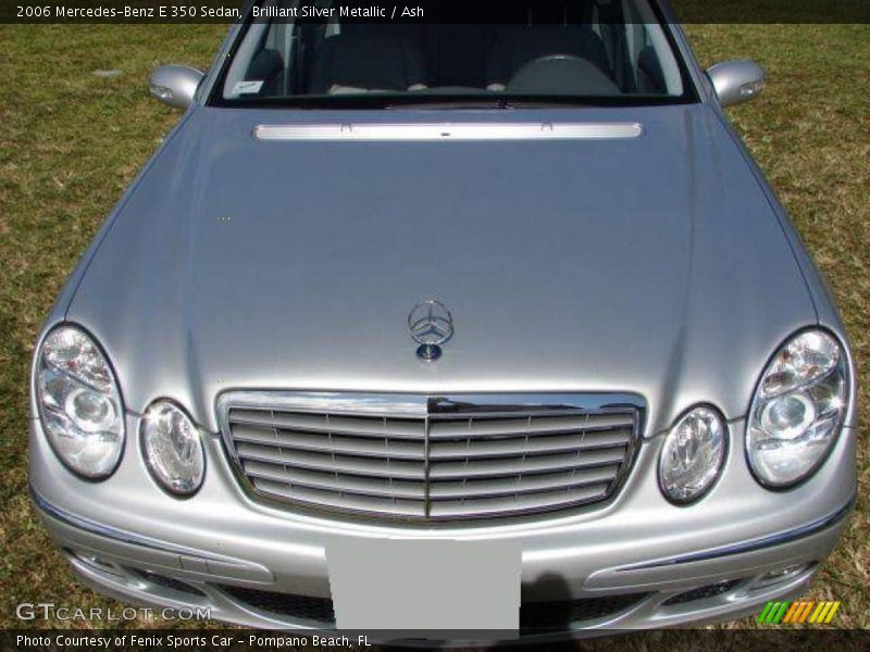 Brilliant Silver Metallic / Ash 2006 Mercedes-Benz E 350 Sedan