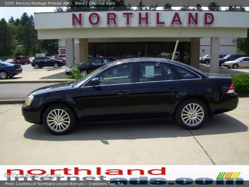 Black / Charcoal Black 2005 Mercury Montego Premier AWD