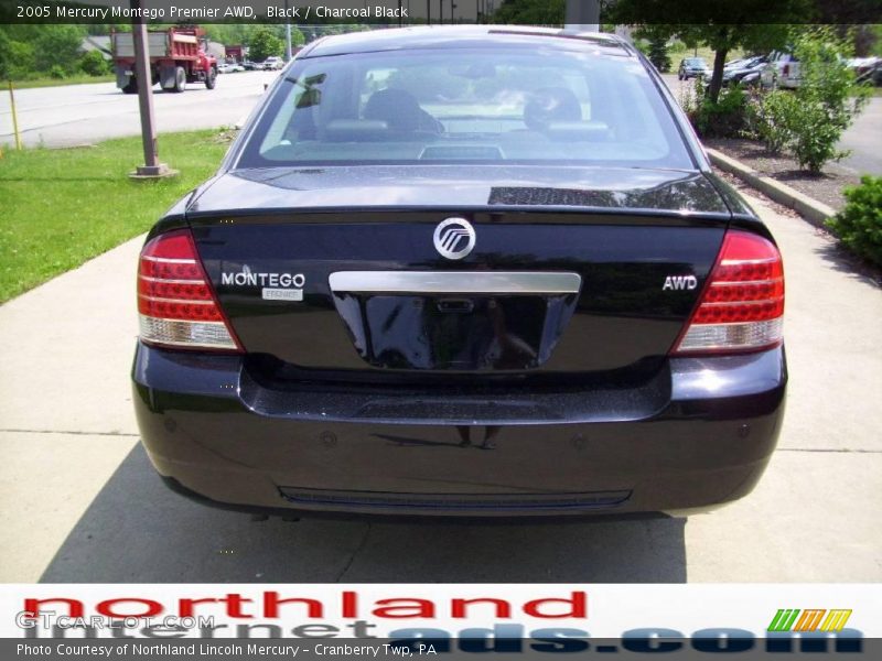 Black / Charcoal Black 2005 Mercury Montego Premier AWD